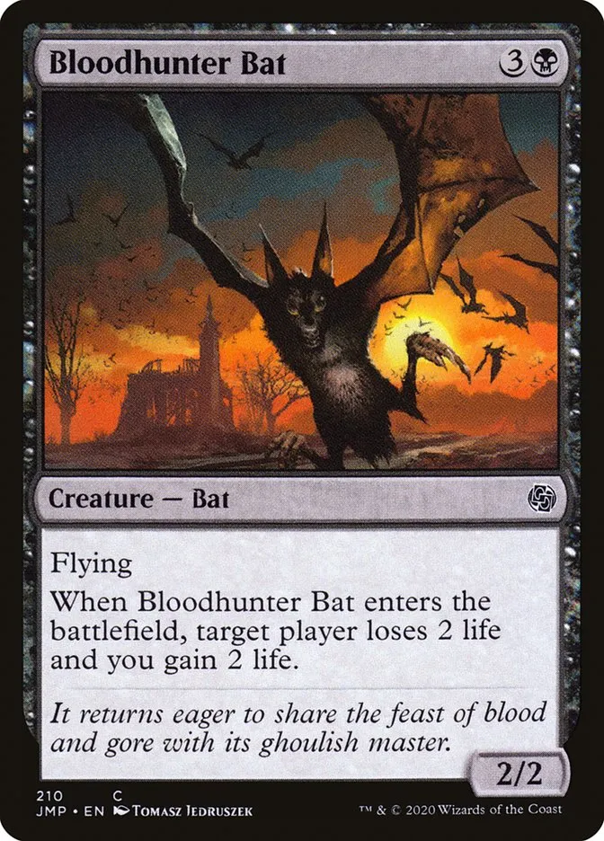 2020 Jumpstart Bloodhunter Bat common #210 common card image