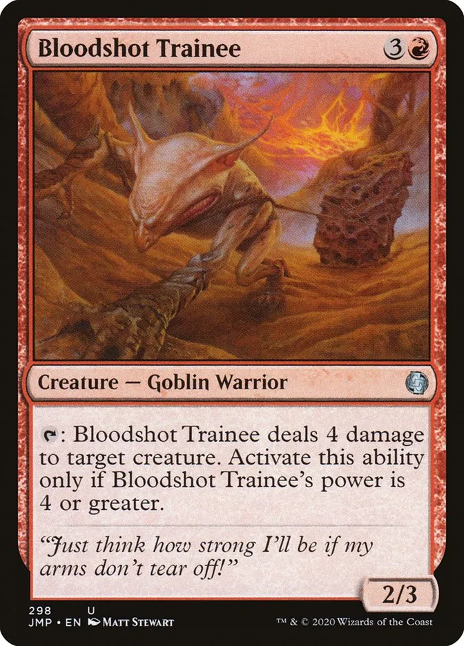 2020 Jumpstart Bloodshot Trainee uncommon #298 uncommon card image