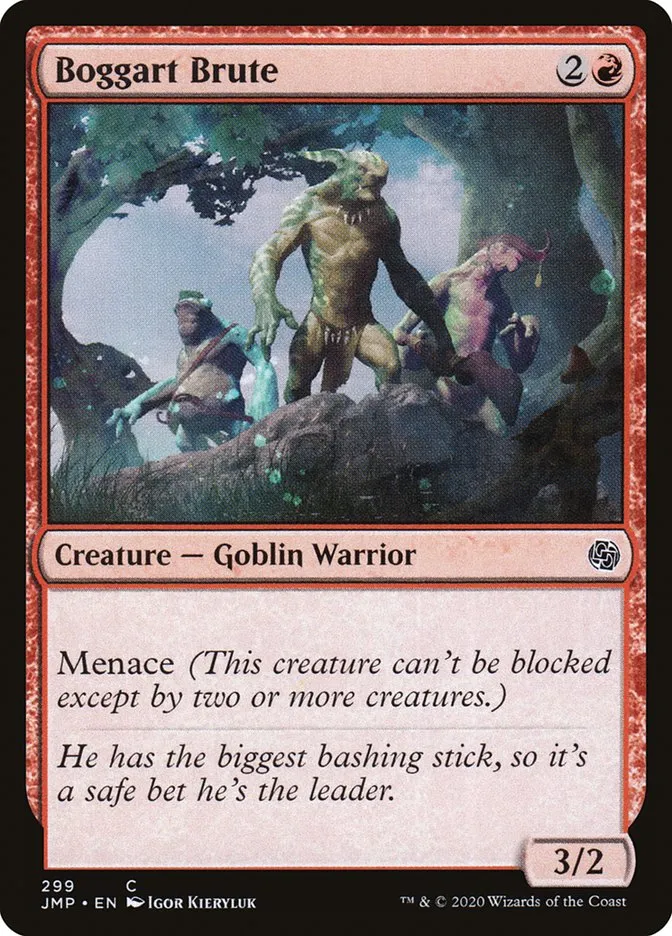 2020 Jumpstart Boggart Brute common #299 common card image