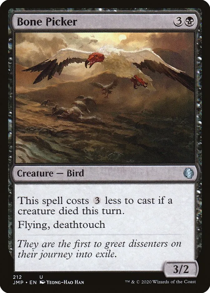 2020 Jumpstart Bone Picker uncommon #212 uncommon card image