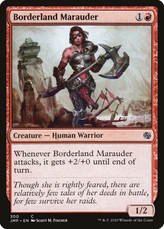 2020 Jumpstart Borderland Marauder #300 common card image