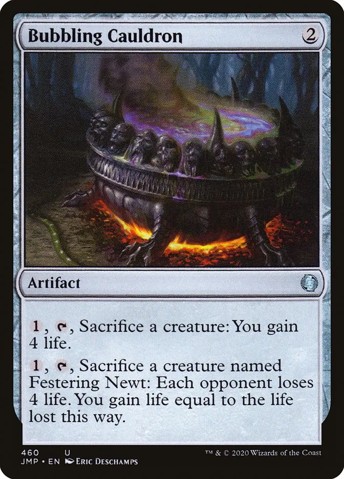2020 Jumpstart Bubbling Cauldron uncommon #460 uncommon card image