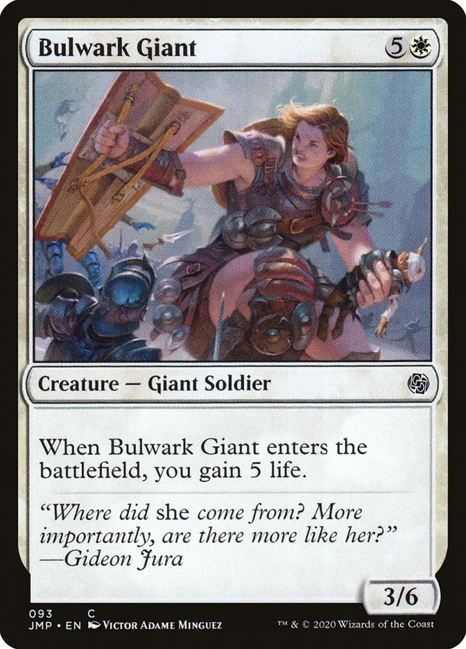 2020 Jumpstart Bulwark Giant common #93 common card image