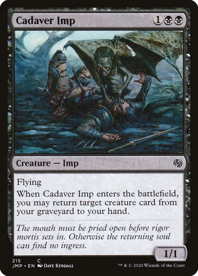 2020 Jumpstart Cadaver Imp common #215 common card image