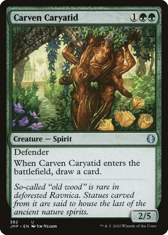 2020 Jumpstart Carven Caryatid #382 uncommon card image