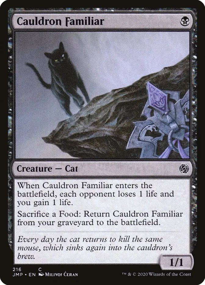 2020 Jumpstart Cauldron Familiar common #216 common card image