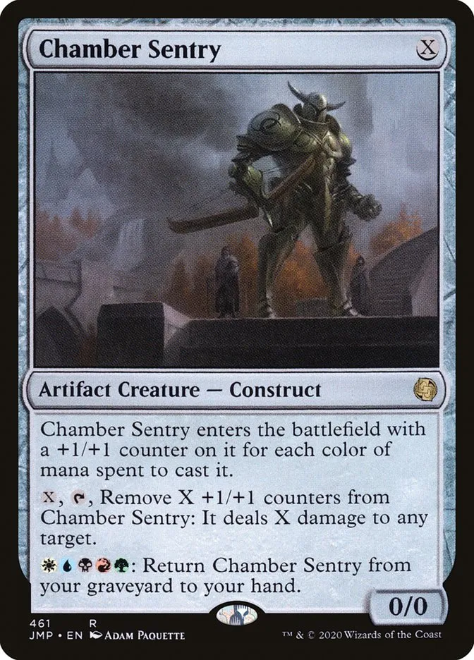 2020 Jumpstart Chamber Sentry rare #461 rare card image