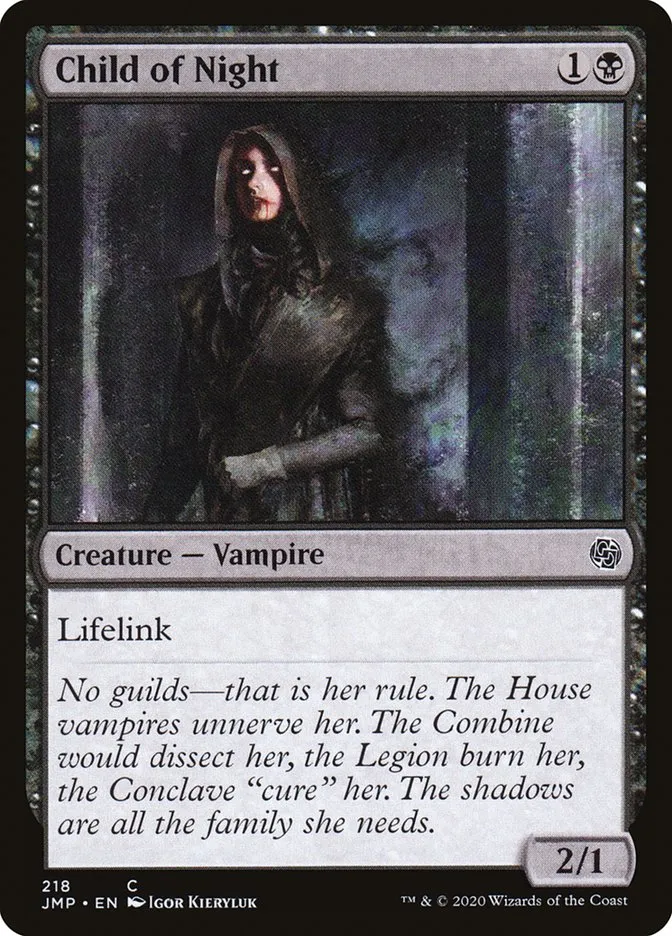 2020 Jumpstart Child of Night #218 common card image
