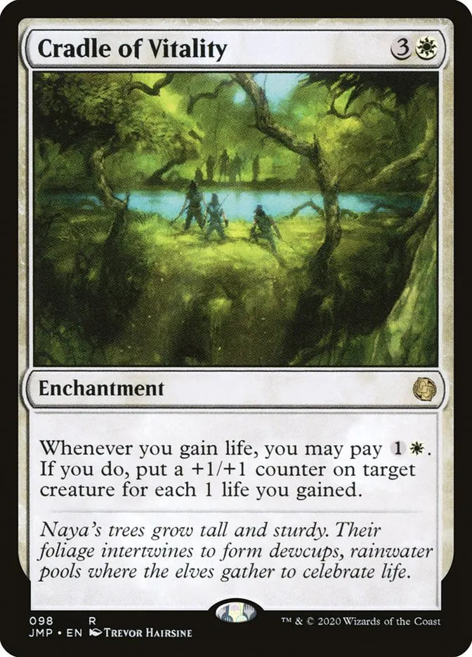 2020 Jumpstart Cradle of Vitality rare #98 rare card image