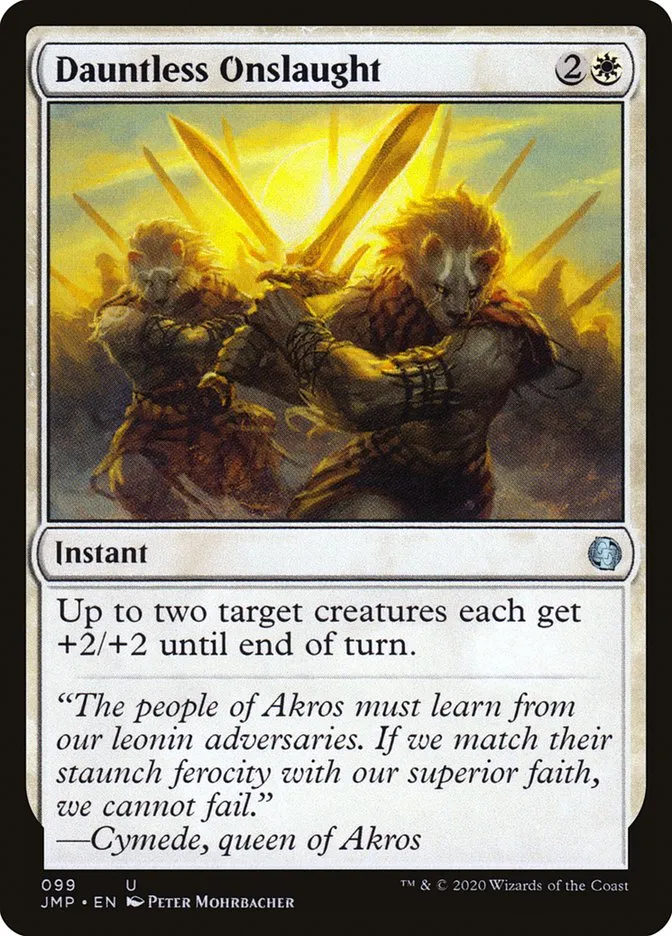 2020 Jumpstart Dauntless Onslaught uncommon #99 uncommon card image