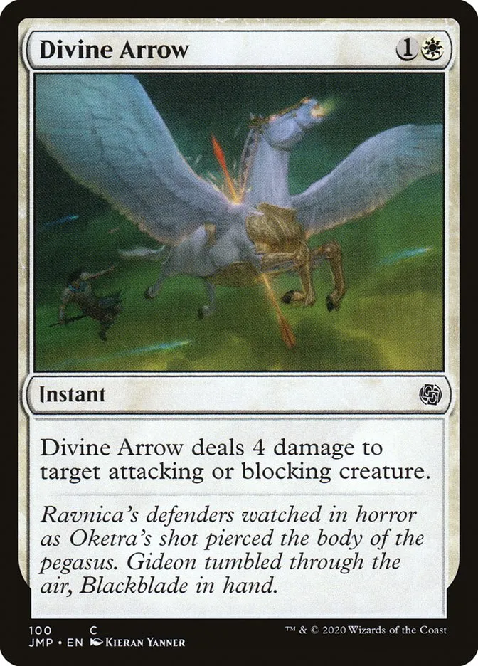 2020 Jumpstart Divine Arrow common #100 common card image