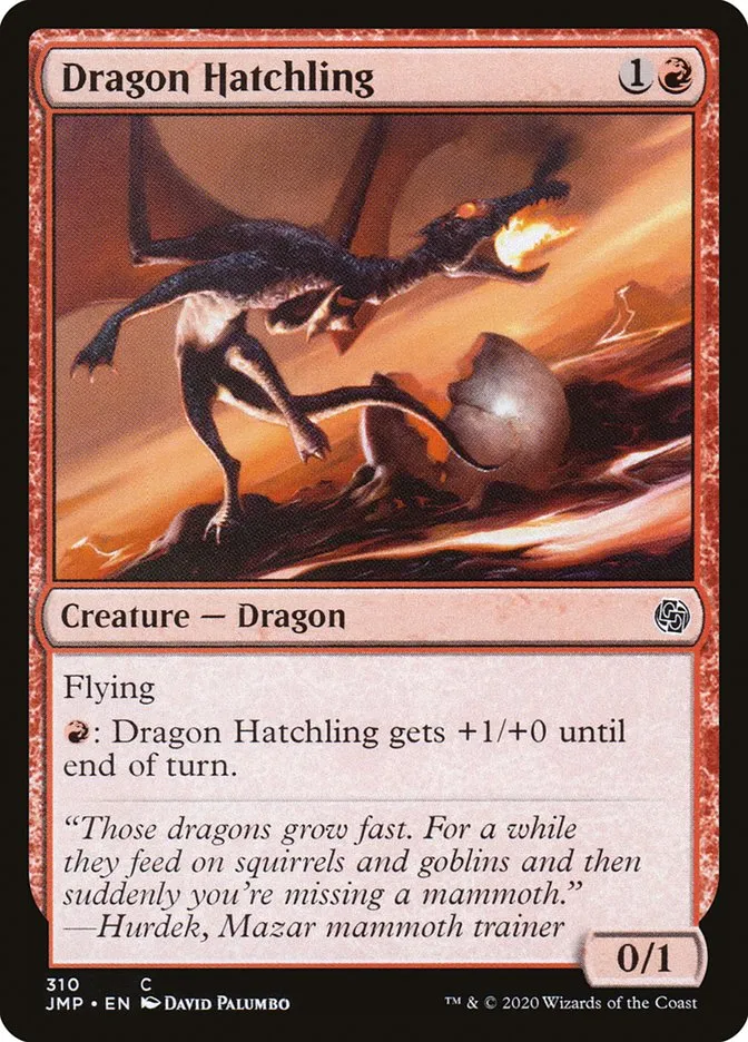 2020 Jumpstart Dragon Hatchling common #310 common card image