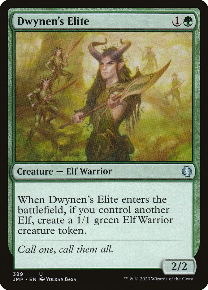 2020 Jumpstart Dwynen's Elite uncommon #389 uncommon card image