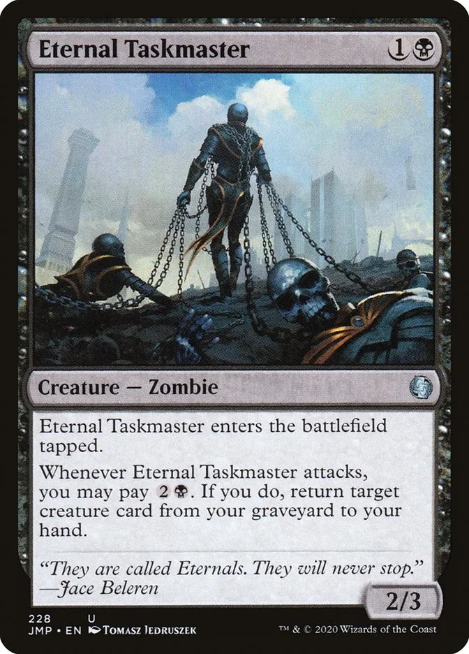 2020 Jumpstart Eternal Taskmaster uncommon #228 uncommon card image