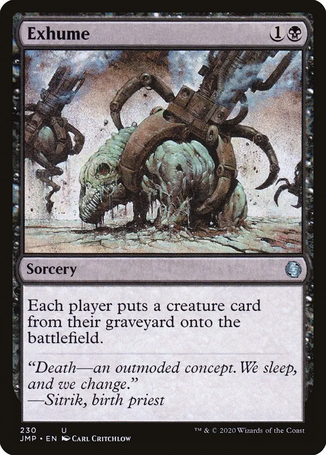 2020 Jumpstart Exhume uncommon #230 uncommon card image
