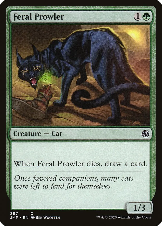 2020 Jumpstart Feral Prowler common #397 common card image