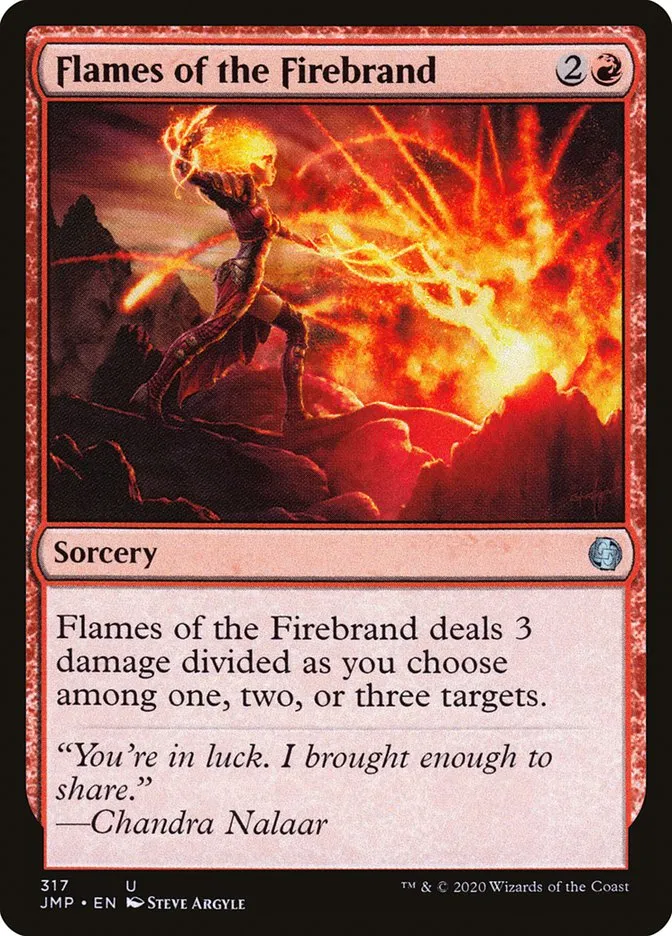 2020 Jumpstart Flames of the Firebrand #317 uncommon card image