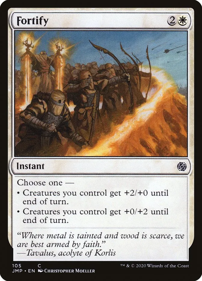 2020 Jumpstart Fortify common #105 common card image