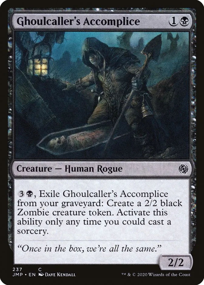 2020 Jumpstart Ghoulcaller's Accomplice #237 common card image
