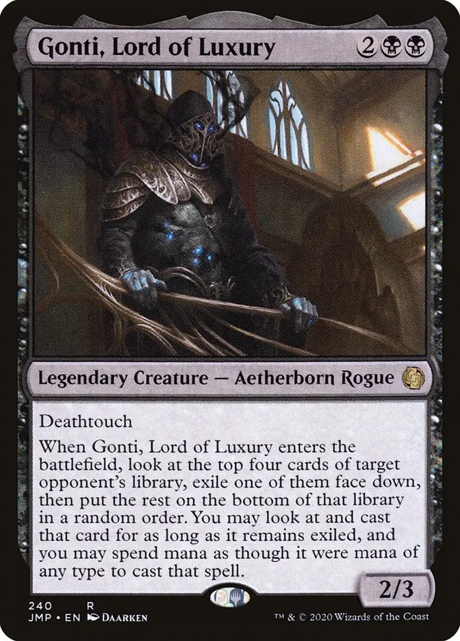 2020 Jumpstart Gonti, Lord of Luxury rare #240 rare card image