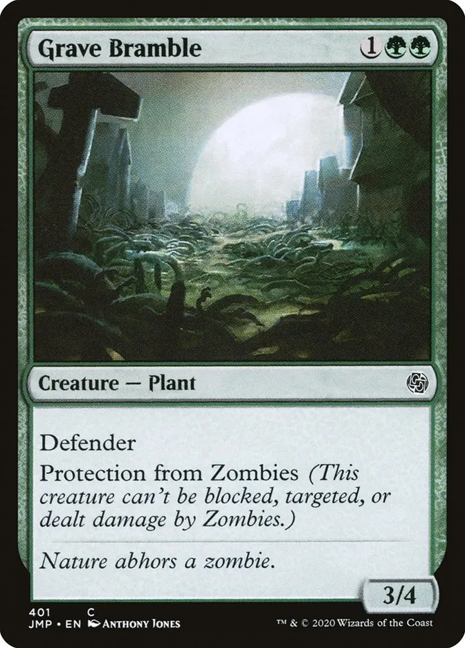 2020 Jumpstart Grave Bramble common #401 common card image