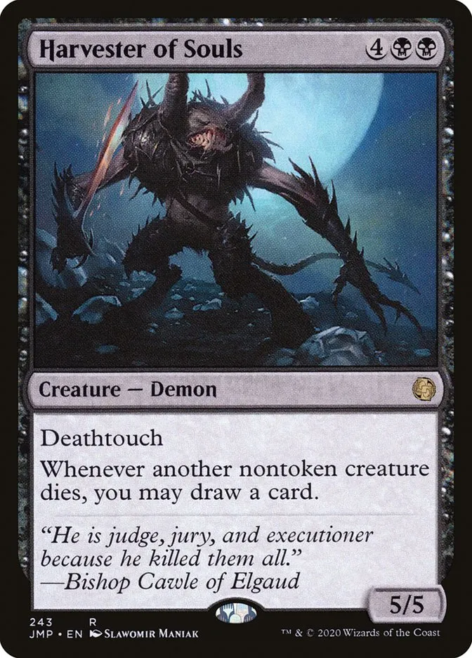 2020 Jumpstart Harvester of Souls rare #243 rare card image