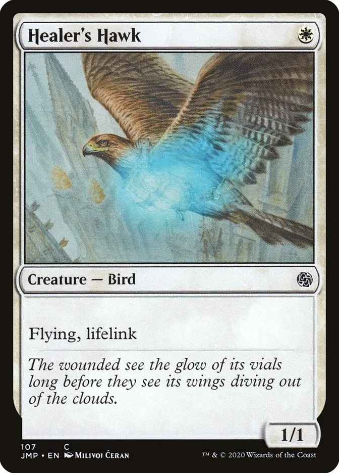 2020 Jumpstart Healer's Hawk common #107 common card image
