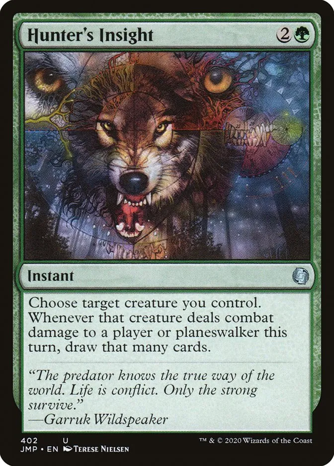 2020 Jumpstart Hunter's Insight #402 uncommon card image