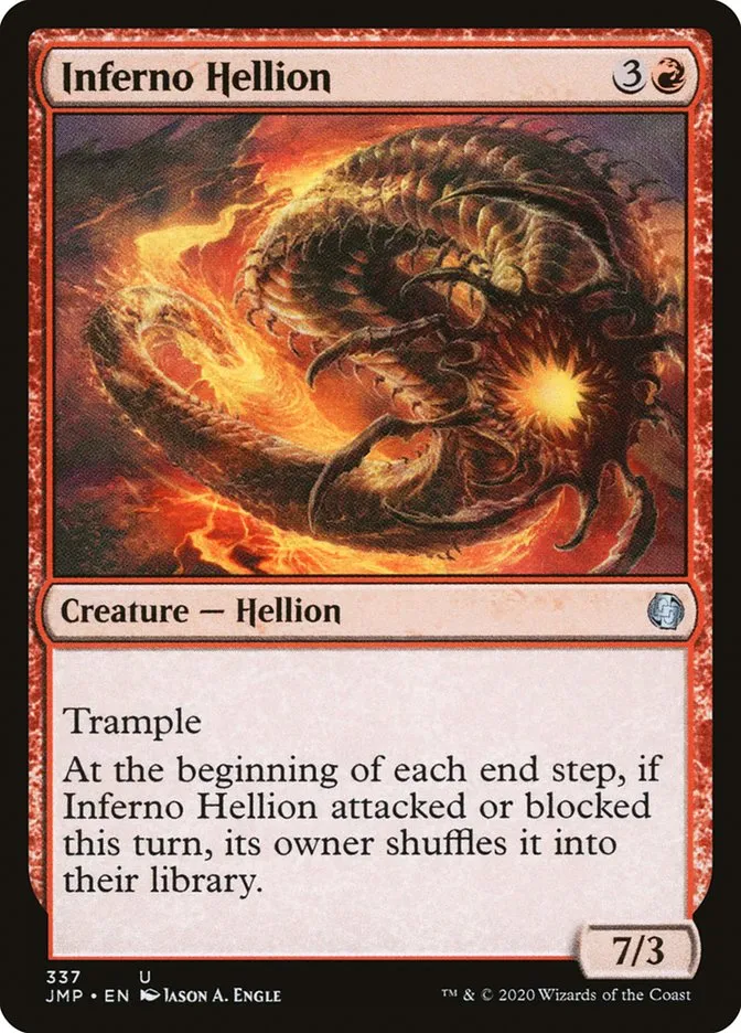 2020 Jumpstart Inferno Hellion #337 uncommon card image