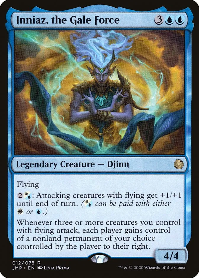 2020 Jumpstart Inniaz, the Gale Force rare #12 rare card image