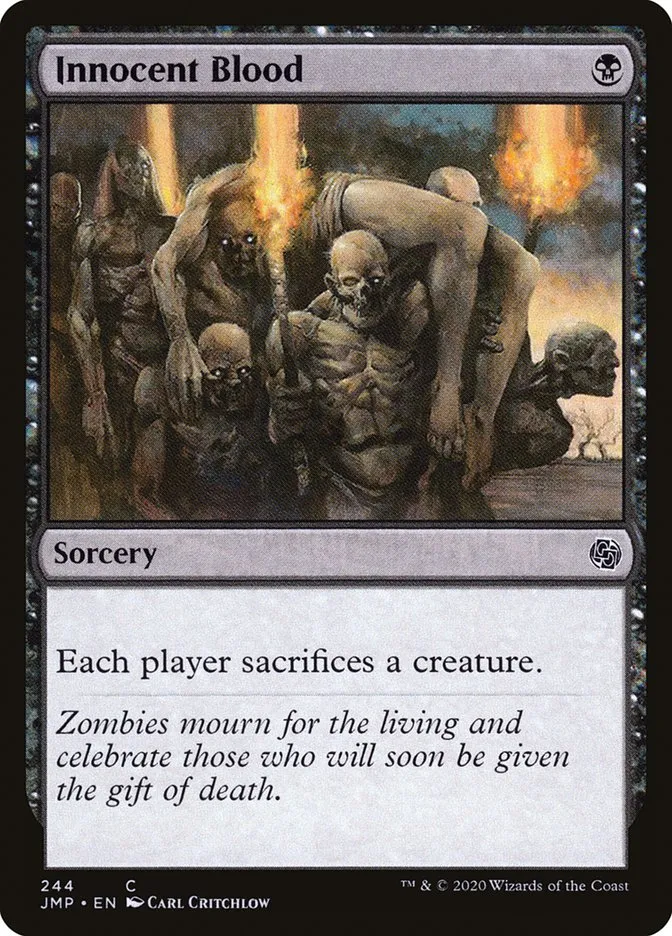 2020 Jumpstart Innocent Blood common #244 common card image