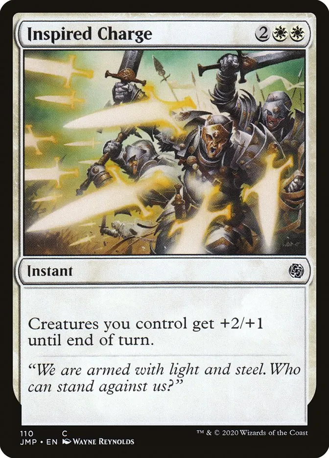 2020 Jumpstart Inspired Charge common #110 common card image