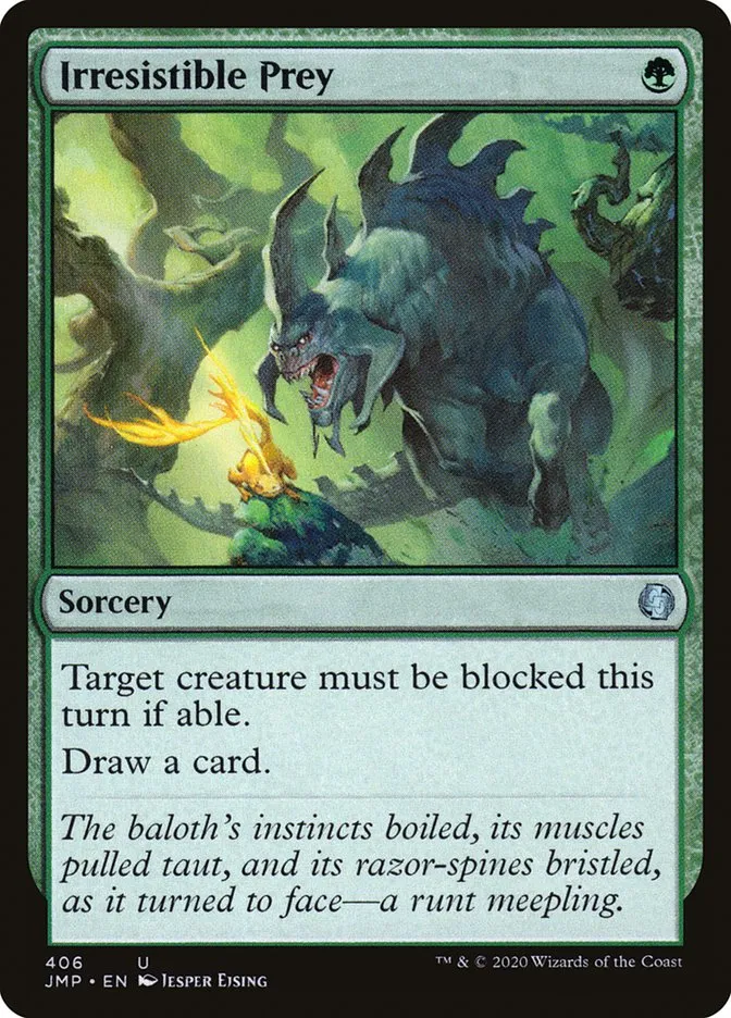 2020 Jumpstart Irresistible Prey #406 uncommon card image