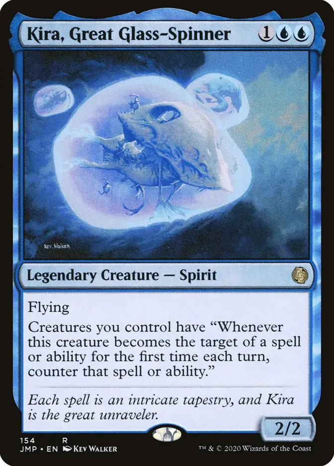 2020 Jumpstart Kira, Great Glass-Spinner rare #154 rare card image