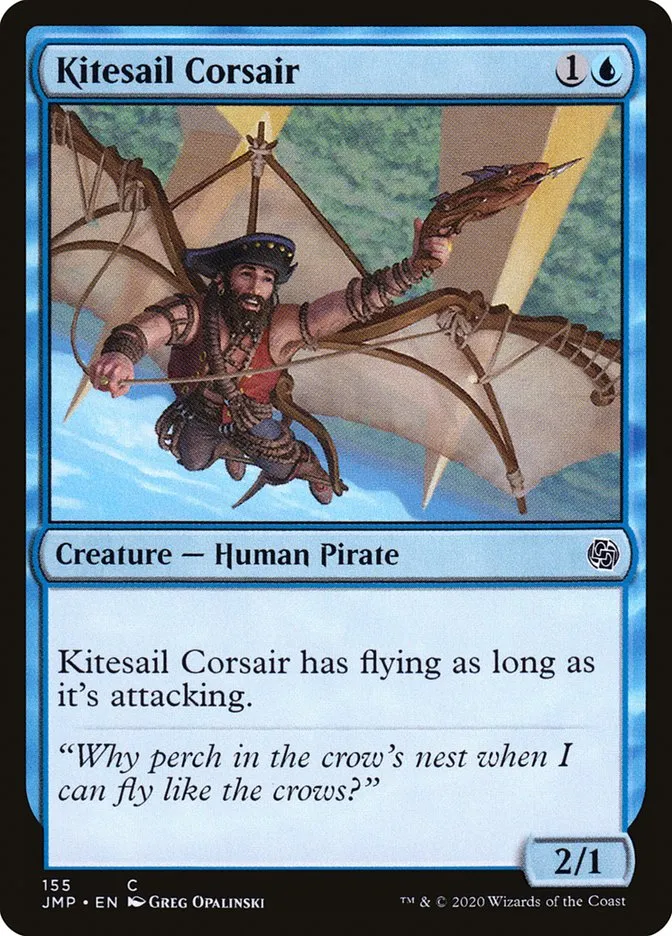 2020 Jumpstart Kitesail Corsair #155 common card image