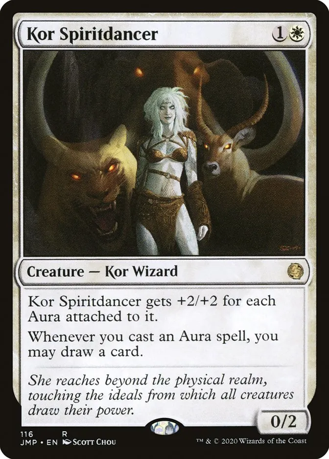 2020 Jumpstart Kor Spiritdancer rare #116 rare card image