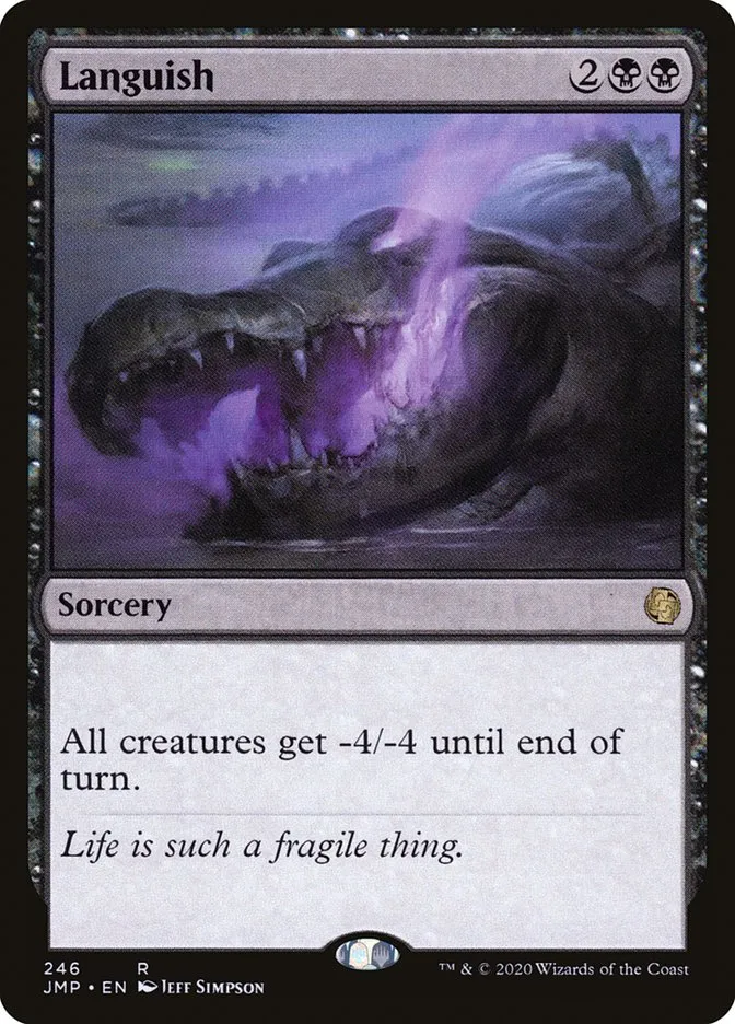 2020 Jumpstart Languish rare #246 rare card image