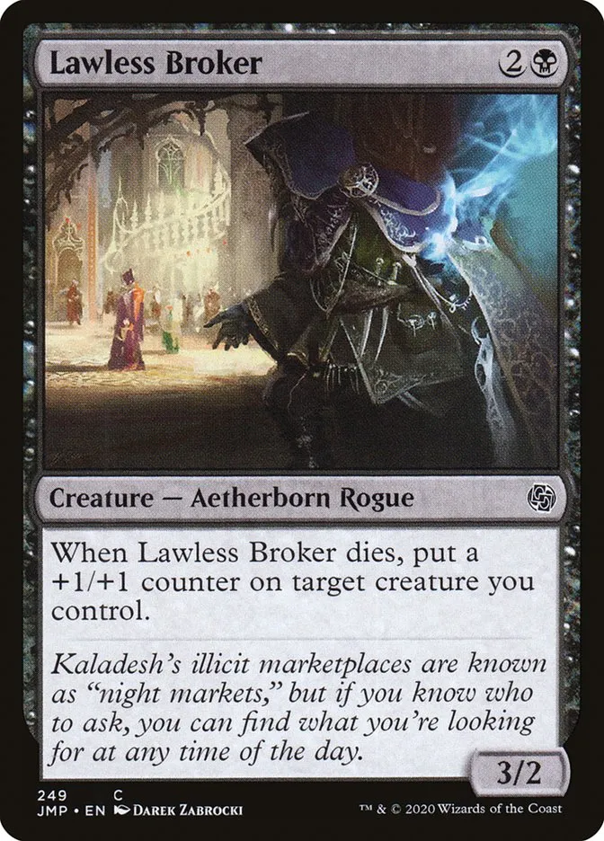 2020 Jumpstart Lawless Broker common #249 common card image