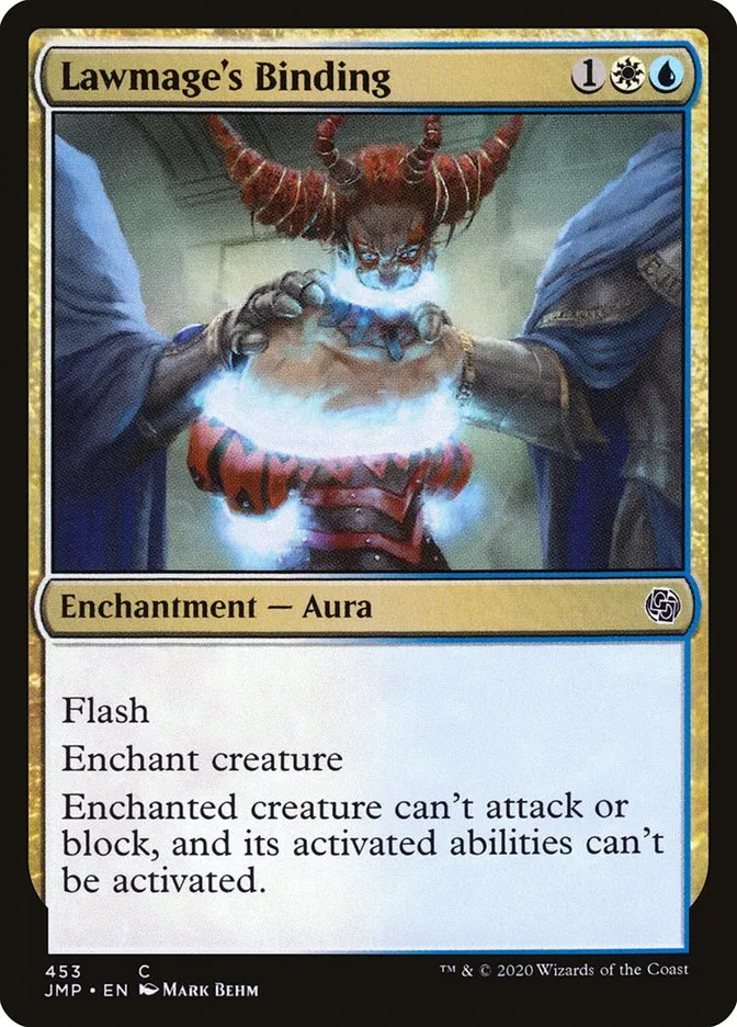 2020 Jumpstart Lawmage's Binding common #453 common card image