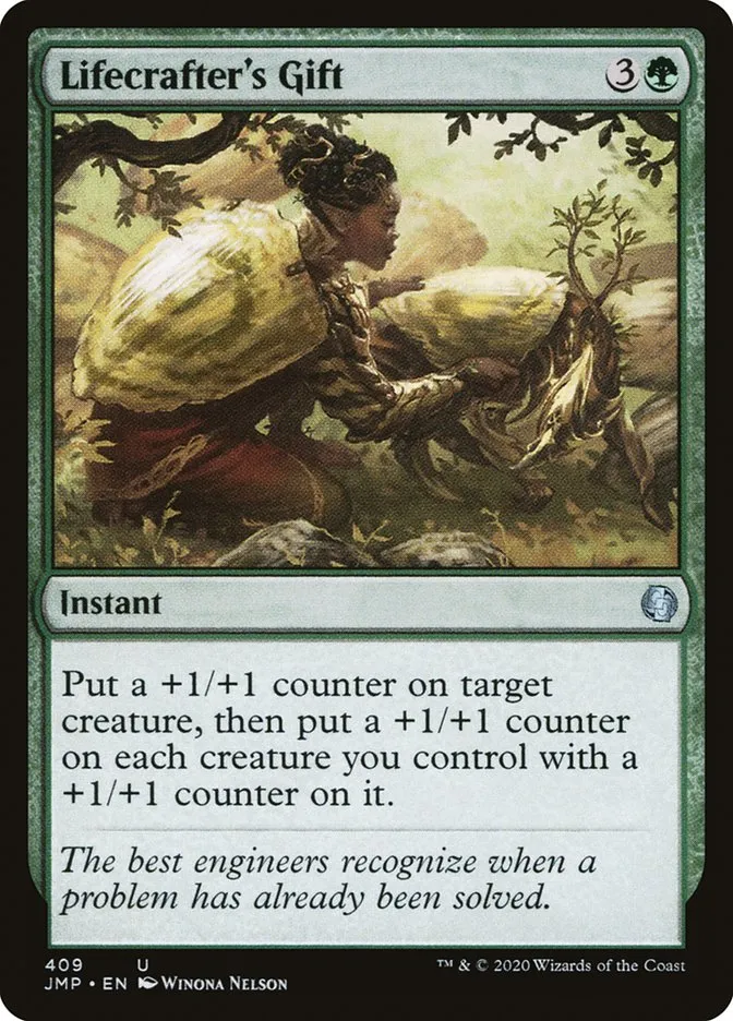 2020 Jumpstart Lifecrafter's Gift #409 uncommon card image