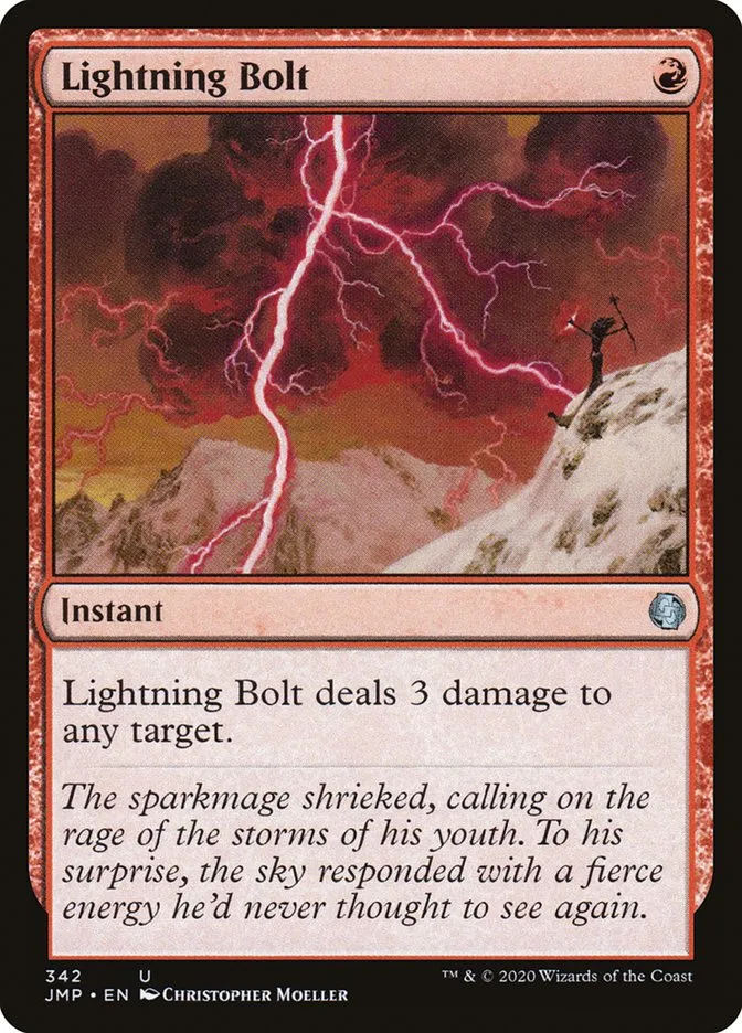2020 Jumpstart Lightning Bolt uncommon #342 uncommon card image