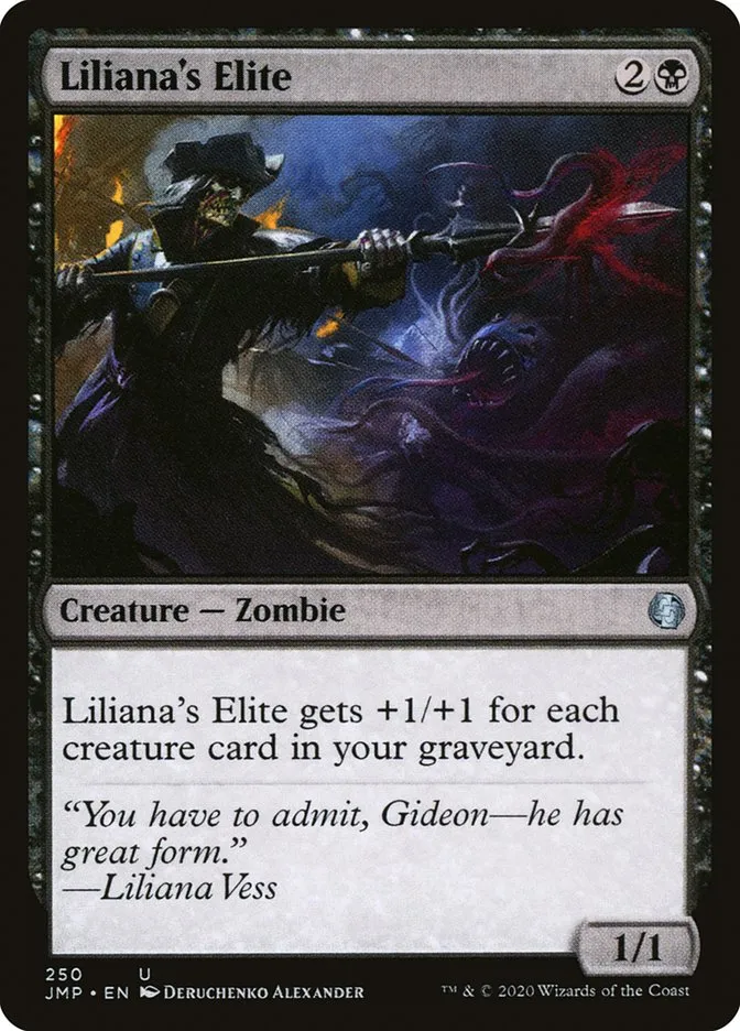 2020 Jumpstart Liliana's Elite uncommon #250 uncommon card image