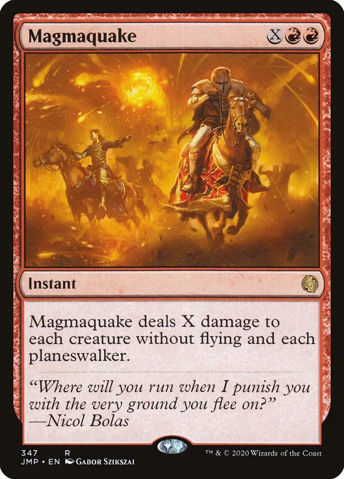 2020 Jumpstart Magmaquake rare #347 rare card image