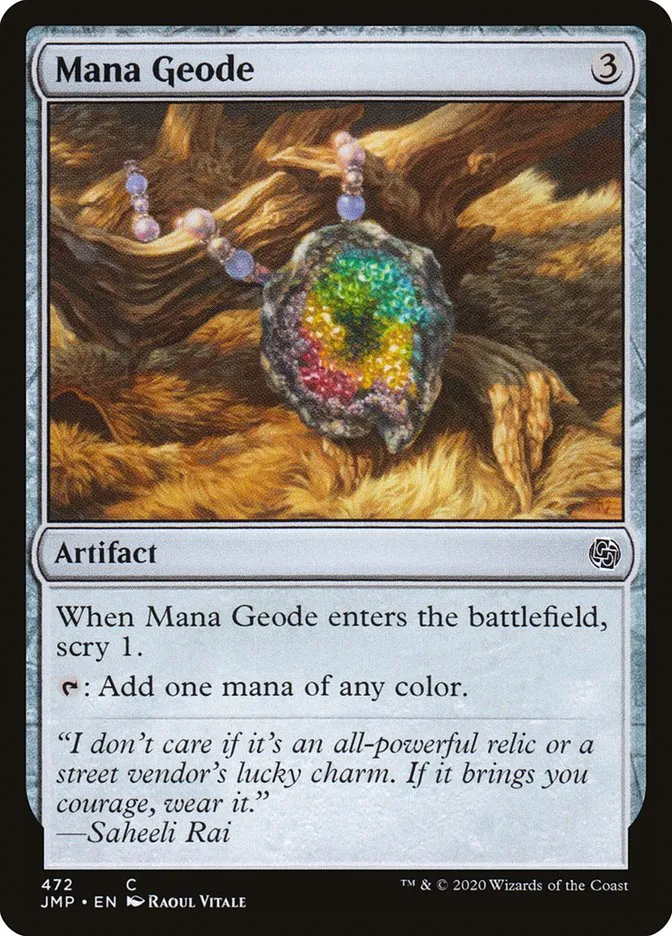 2020 Jumpstart Mana Geode common #472 common card image