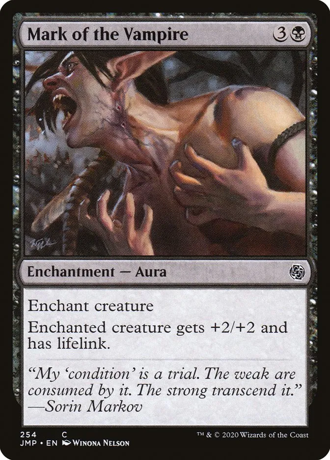 2020 Jumpstart Mark of the Vampire #254 common card image