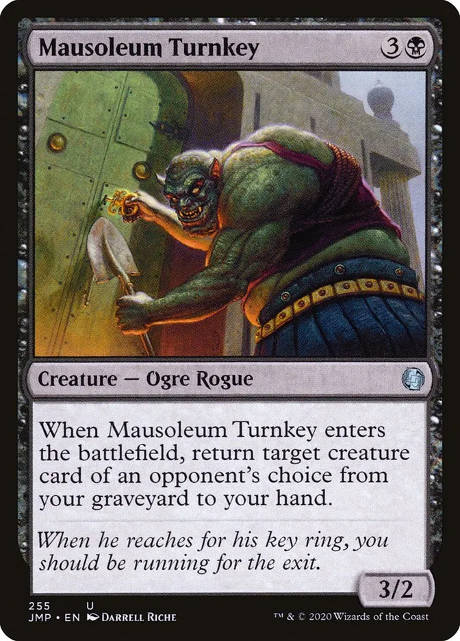 2020 Jumpstart Mausoleum Turnkey uncommon #255 uncommon card image