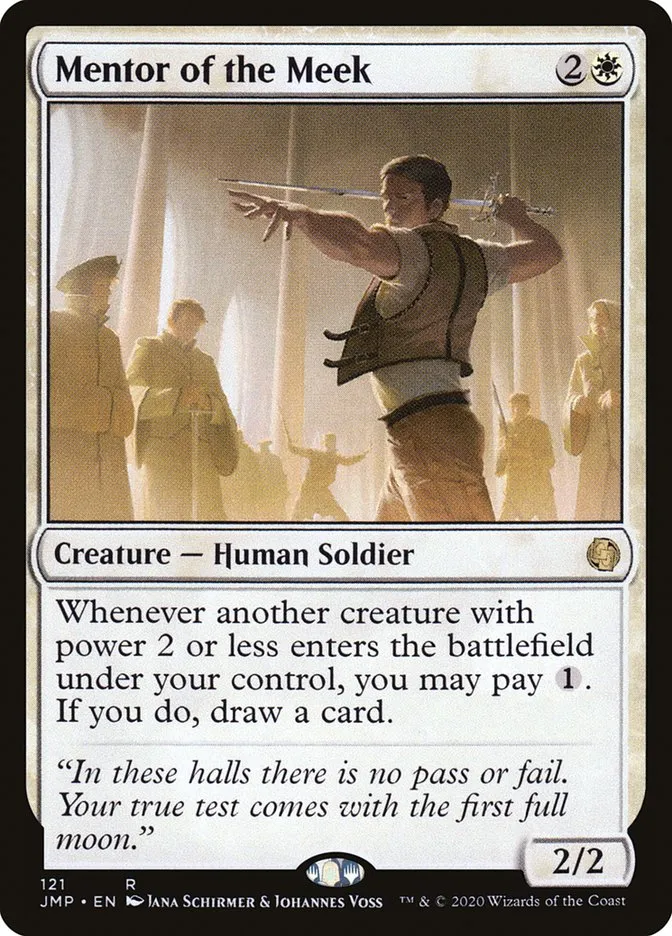 2020 Jumpstart Mentor of the Meek rare #121 rare card image