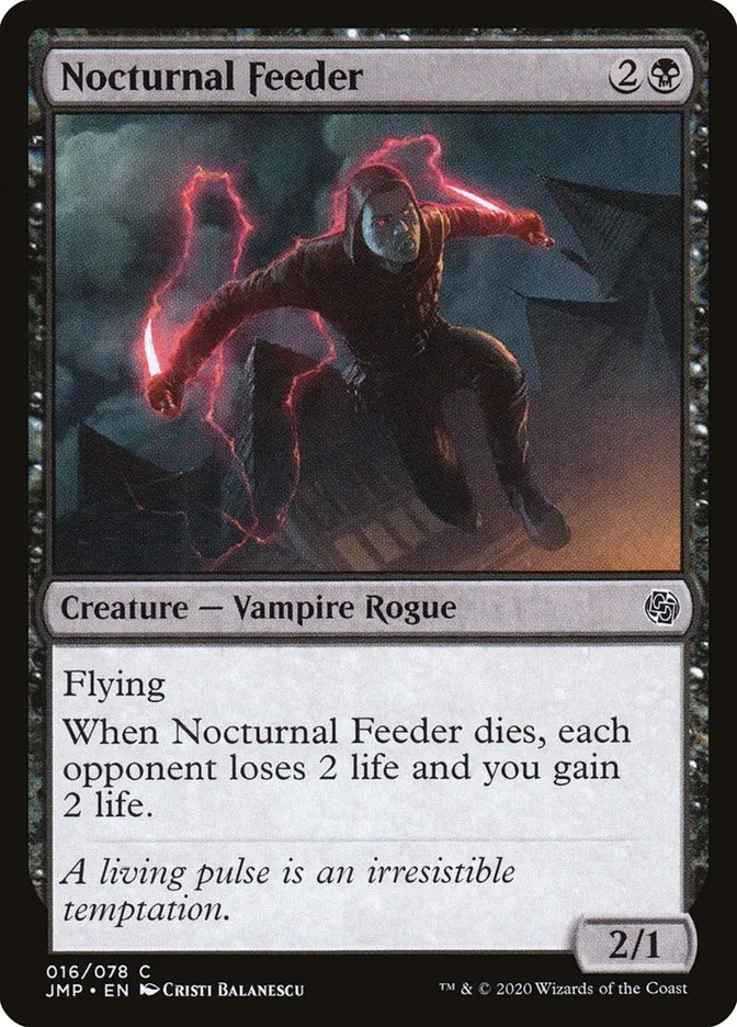 2020 Jumpstart Nocturnal Feeder common #16 common card image