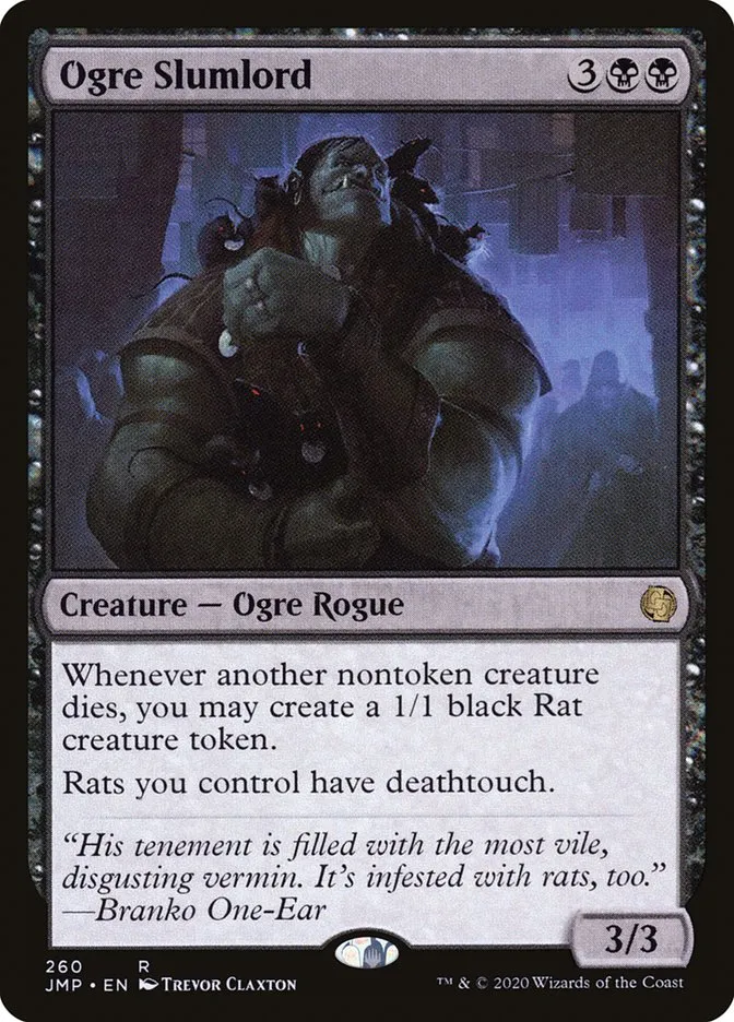 2020 Jumpstart Ogre Slumlord rare #260 rare card image