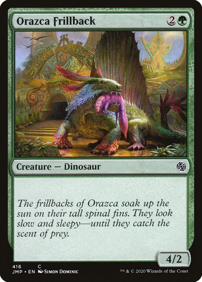 2020 Jumpstart Orazca Frillback common #416 common card image